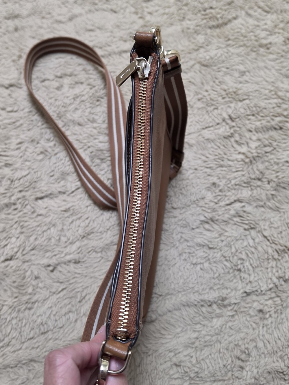 kate spade Tan Leather Crossbody Bag - Picture 10 of 14